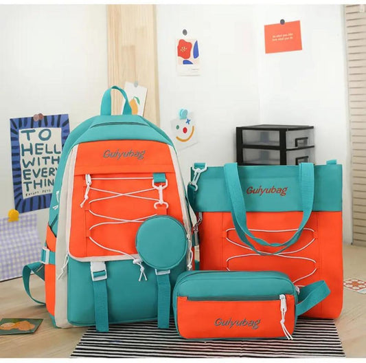 4 Pcs Backpack