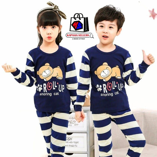 Cotton Jersey Printed Night Suit