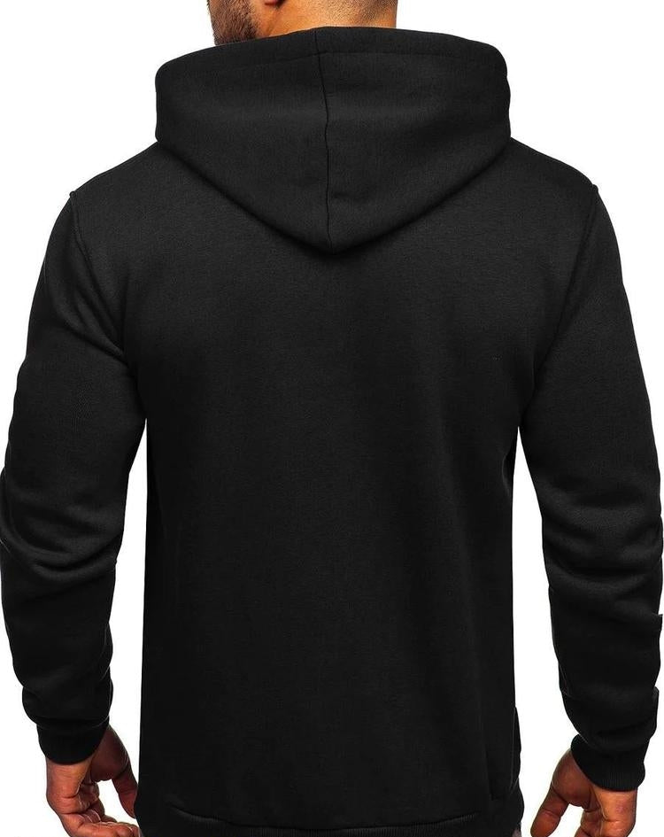 Fleece Plain Hoodie