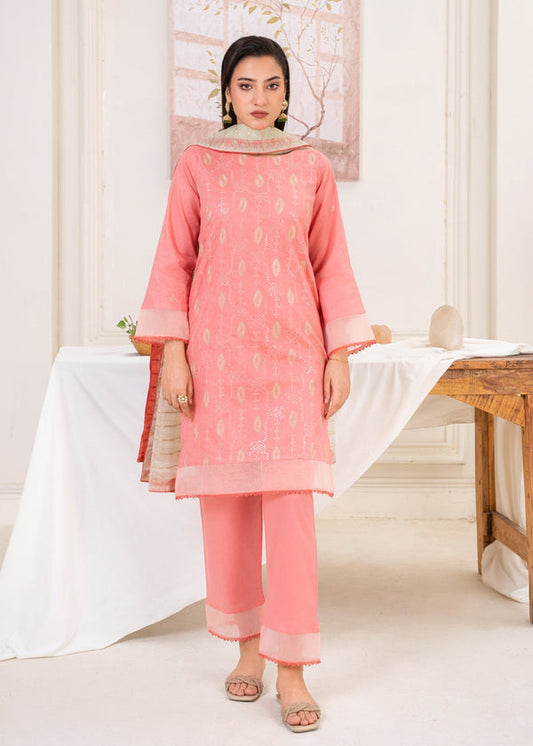 3 Piece Stitched Ladies Dress