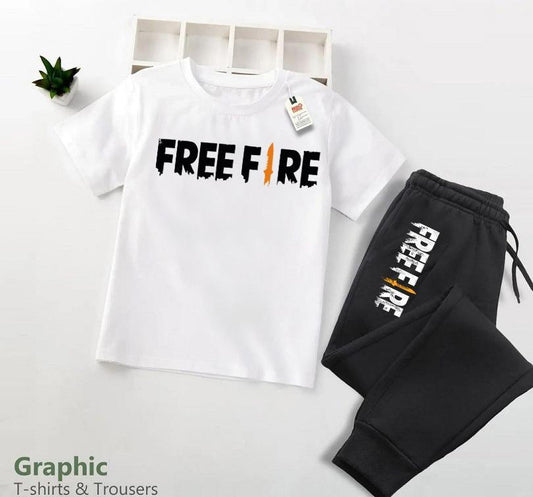 Shirt And Trouser Cotton Jersey Set