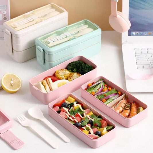 Bento Lunch Box For Meal Preparation - 750 Ml