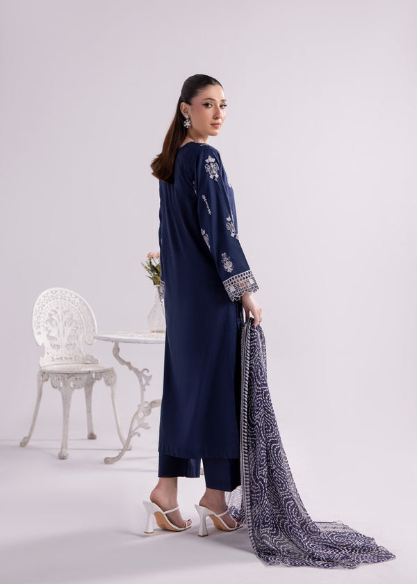 3 Piece Stitched Ladies Dress