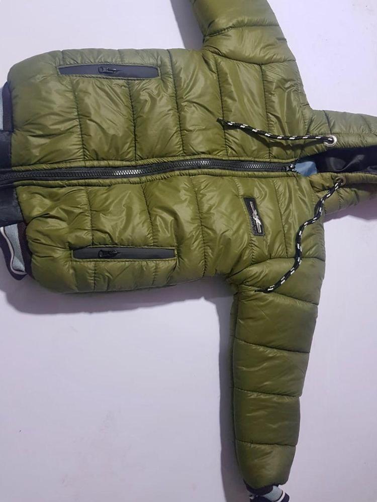 Stitched Polyester Quilted Plain Puffer Jacket